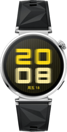 HUAWEI WATCH GT 5 41mm的型号,展示了马鞍棕，湖光青，冰晶蓝，珍珠白，魅影黑的手表配色