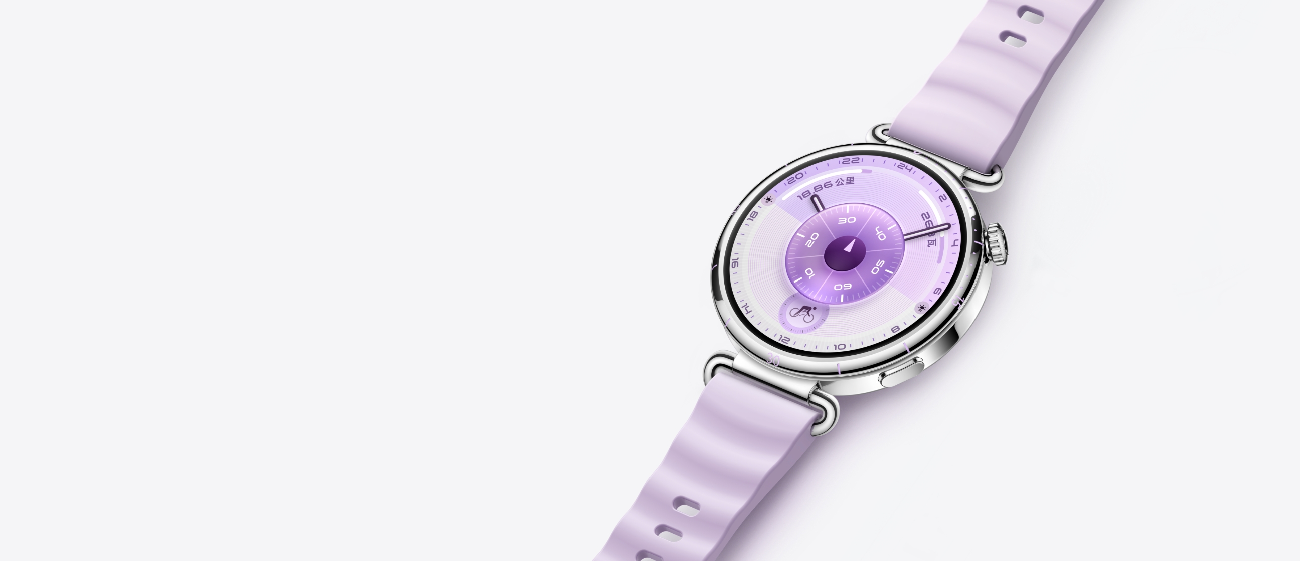 HUAWEI WATCH GT 6 41 mm 正面图，展示了 21 天强续航