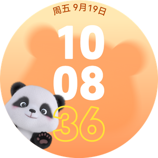 HUAWEI WATCH GT 6 显示图，展示了情绪健康 app 的萌宠动画