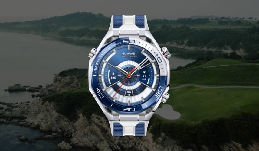 展示了 HUAWEI WATCH Ultimate 2 支持无极缩放地图