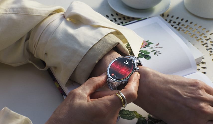 HUAWEI WATCH ULTIMATE DESIGN 非凡大师 星钻绽放款微体检功能
