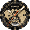 HUAWEI WATCH ULTIMATE DESIGN 金色表盘主题