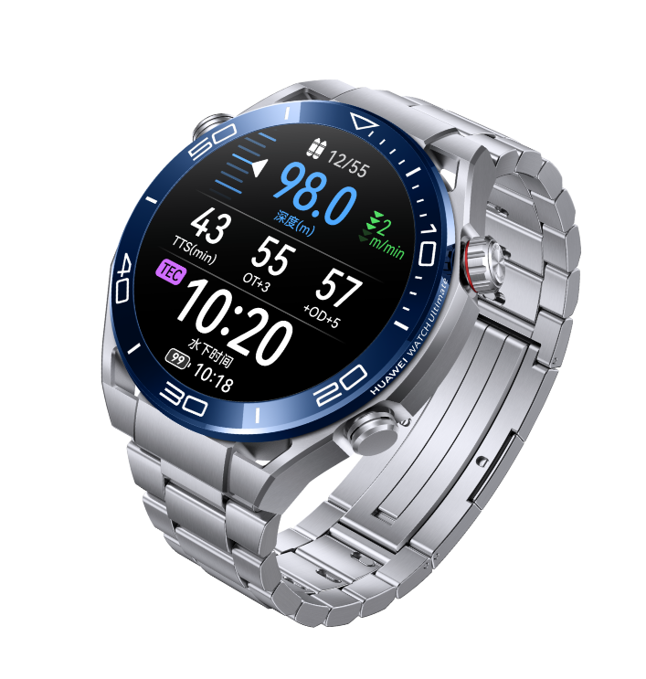HUAWEI WATCH Ultimate 专业潜水算法界面