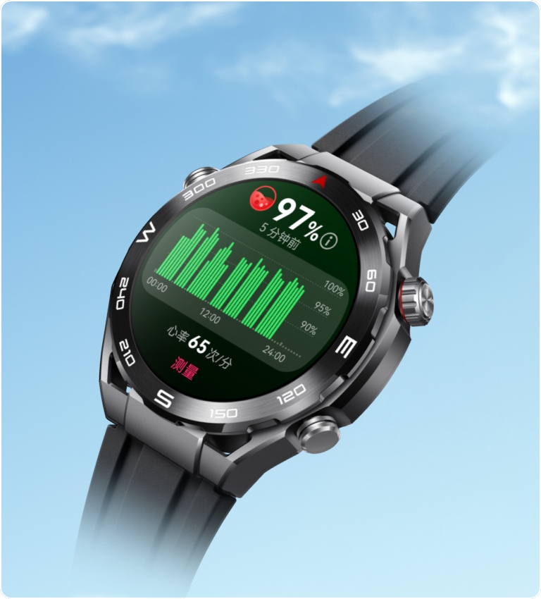 HUAWEI WATCH Ultimate 运动血氧界面