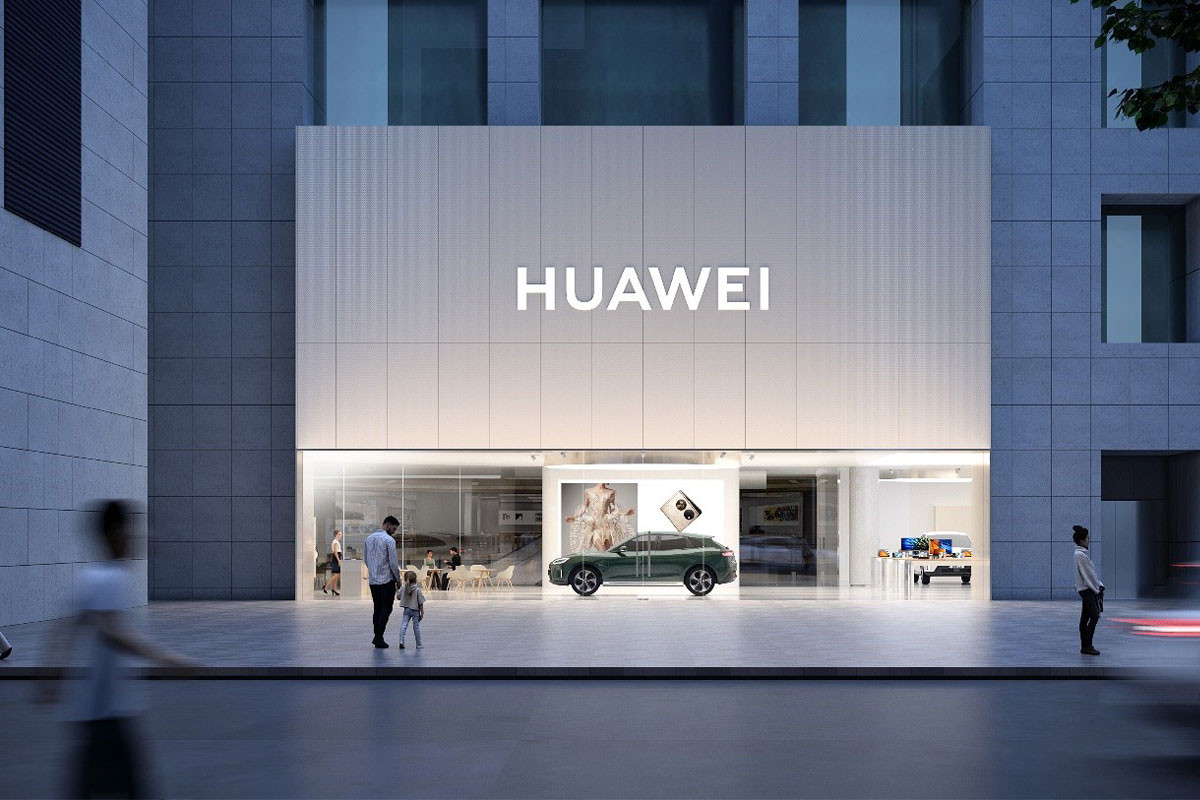 全国首家华为新概念店落户北京银泰 in01