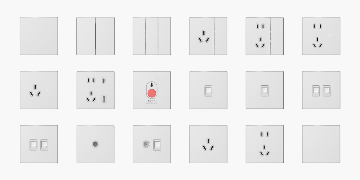 华为全屋智能面板颜色