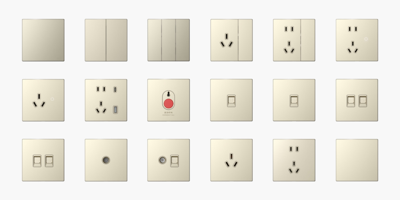 华为全屋智能面板颜色