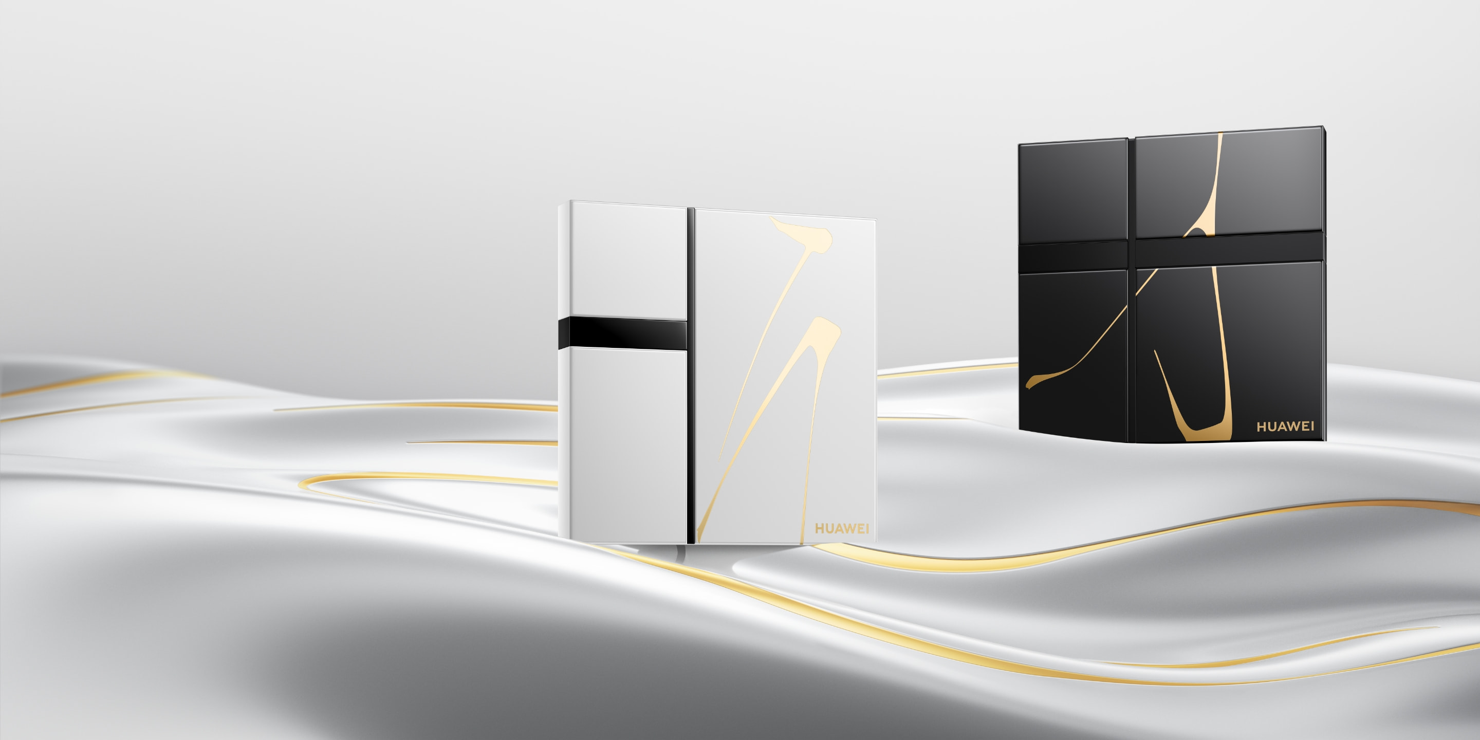 华为鸿蒙智家 智能开关 蒙德里安 金缮系列美学设计