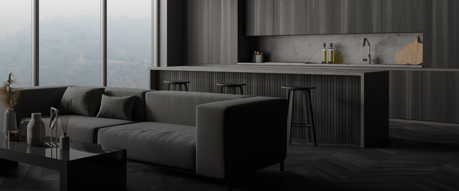 华为全屋智能开关蒙德里安颜色