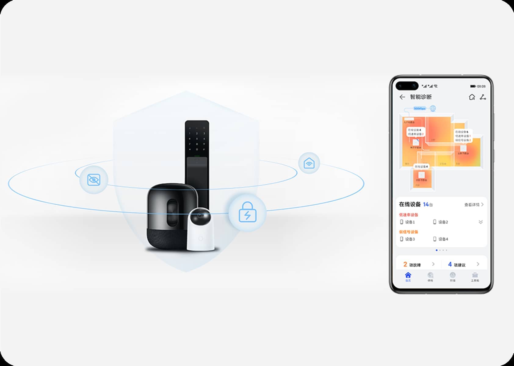 华为鸿蒙智家前装方案WiFi安全防御