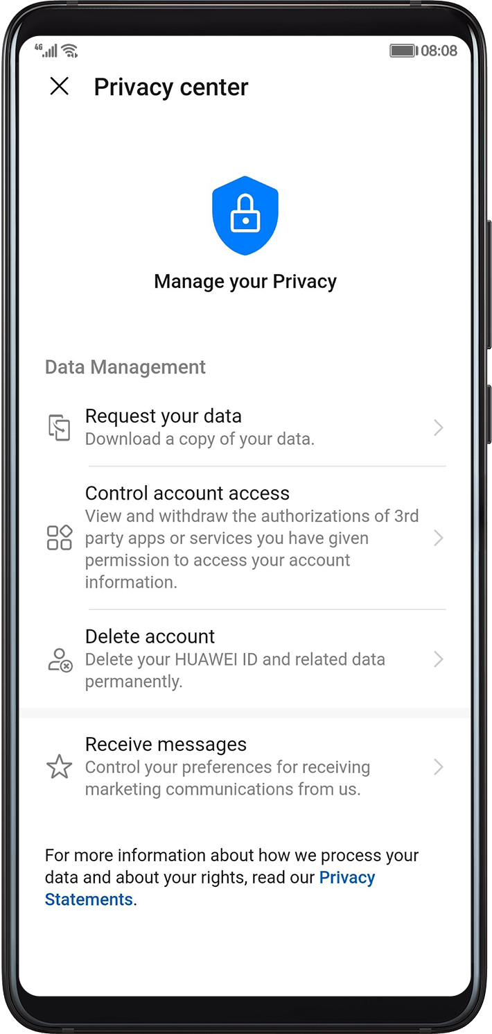 Your data, your decision