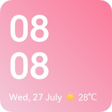 HarmonyOS 3 service widget