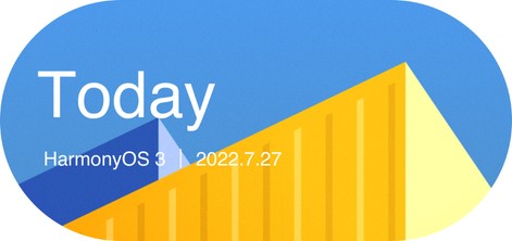 HarmonyOS 3 service widget