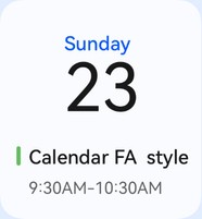 HarmonyOS 3 service widget