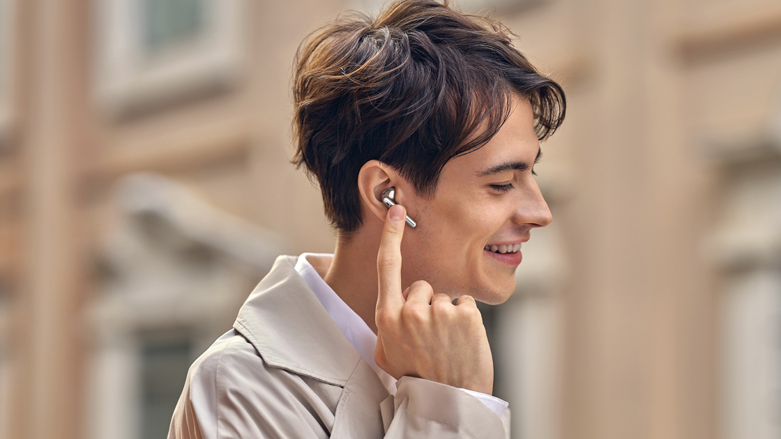 Wireless Earphones with Astounding Sound and Intuitive Controls Wireless Earphones with Astounding Sound and Intuitive Controls