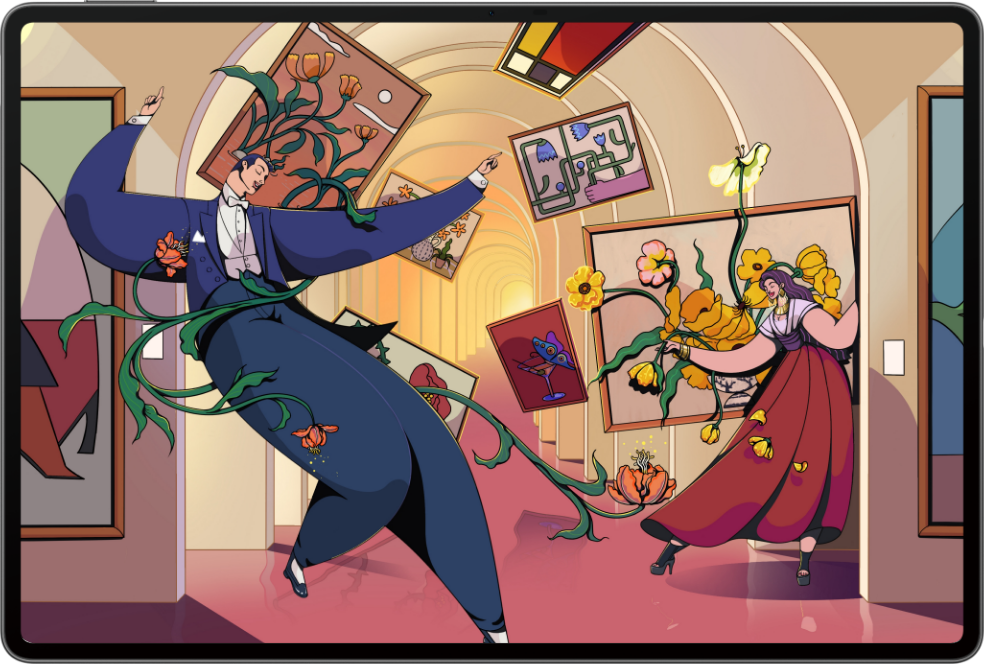 Display the True-colour brush when using GoPaint for painting