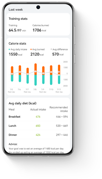 HUAWEI Health Stay Fit Plans