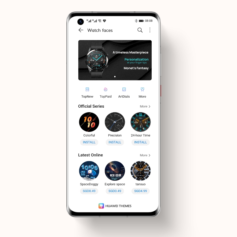 Watch face store clearance huawei