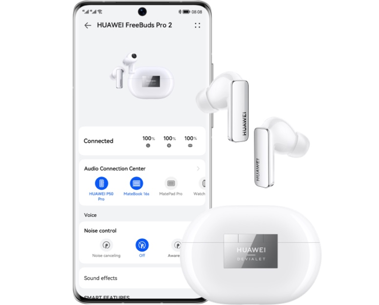 HUAWEI AI Life Headphone UI