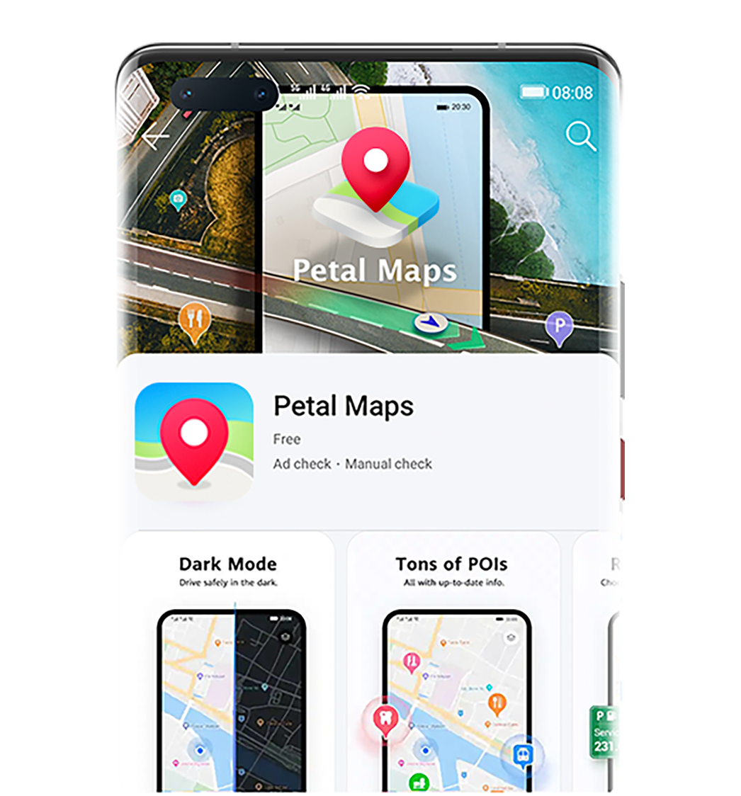 Start your journey with Petal Maps