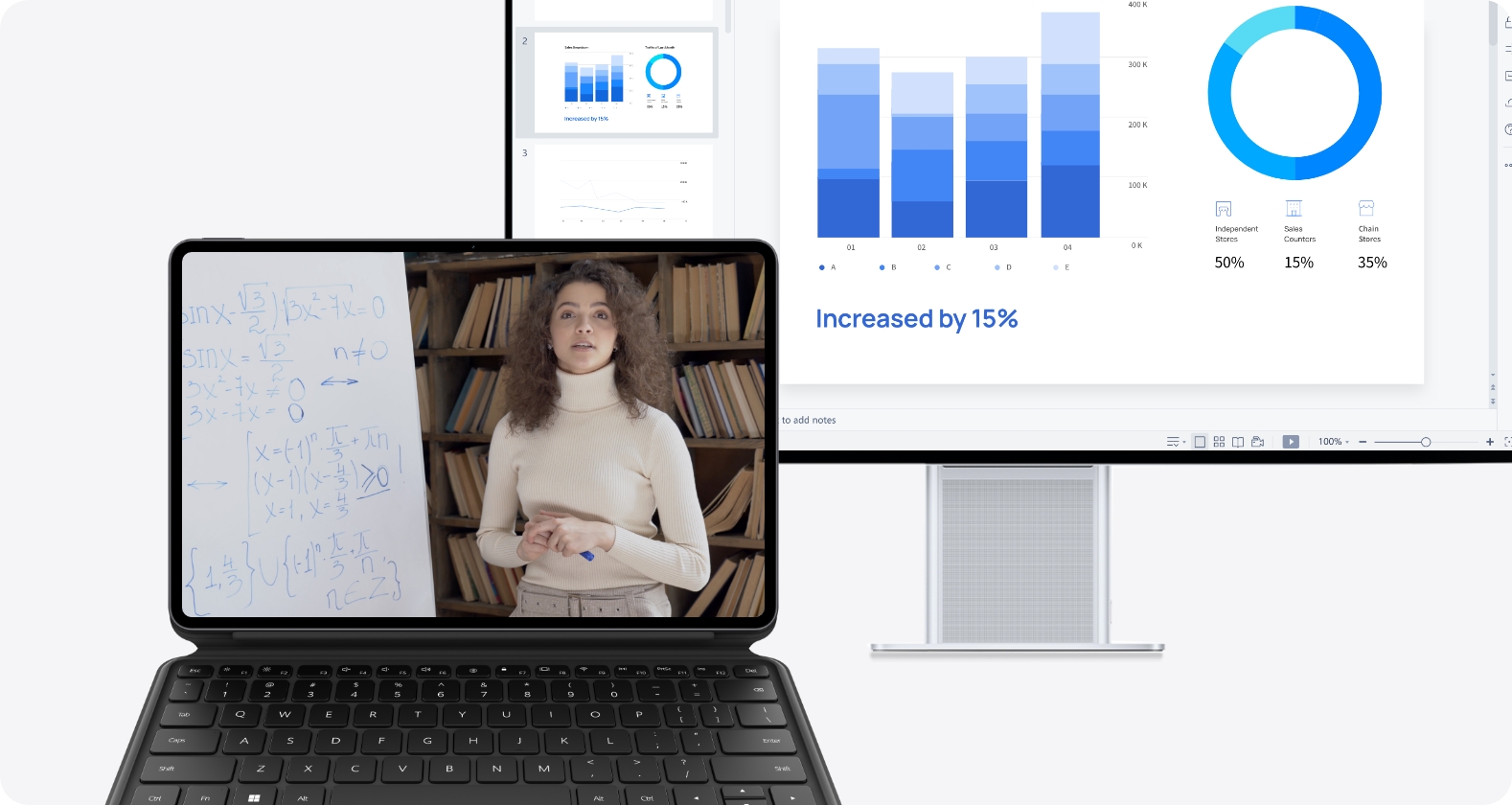 HUAWEI MateBook E-device-connection