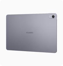 HUAWEI MatePad 11.5 gray rear left view, showing the integrated design.