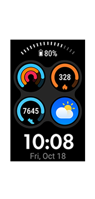 huawei watch fit new colorful watch face