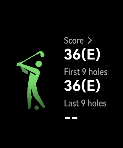 HUAWEI WATCH FIT 4 Pro Handy Digital Scorecard