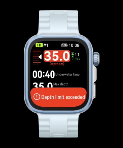 HUAWEI WATCH FIT 4 Pro Personalised Safe Diving