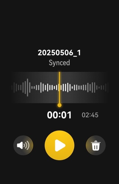 HUAWEI WATCH FIT 4 Pro Voice Notepad