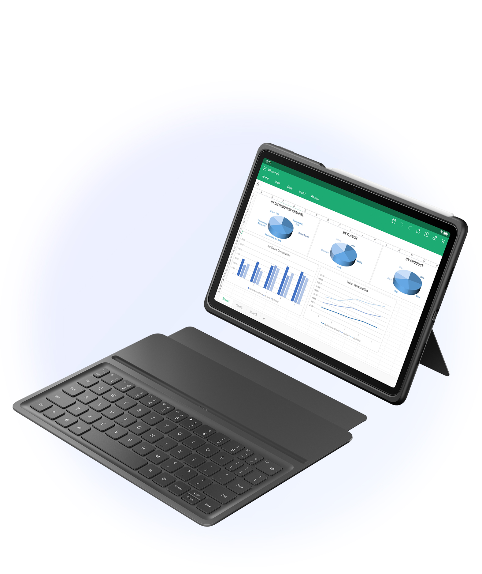 HUAWEI Smart Keyboard (Compatible with HUAWEI MatePad 11-inch 2023) - HUAWEI  Italia