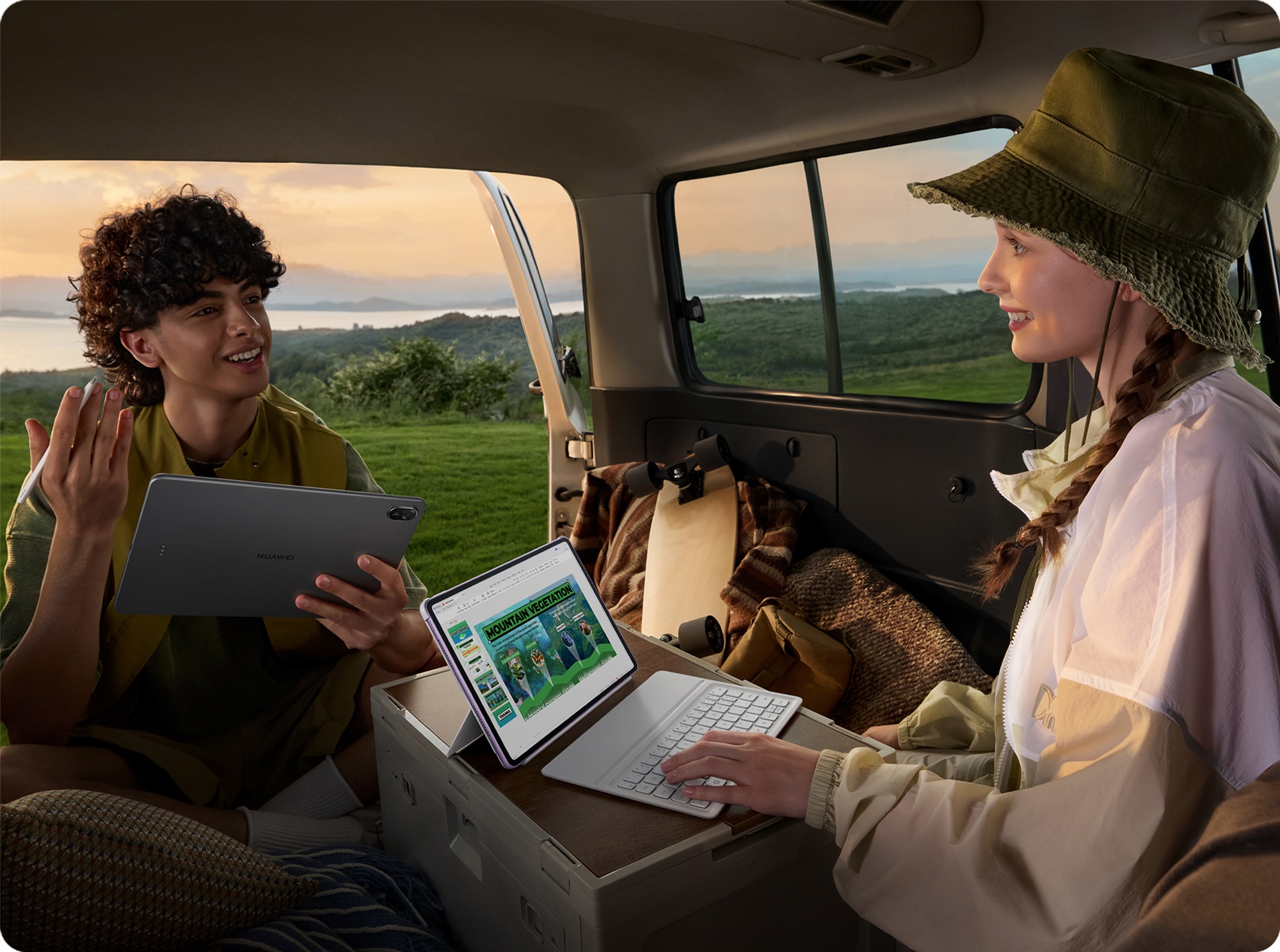 HUAWEI Smart Keyboard Compatible with HUAWEI MatePad 11.5 Protective Stand