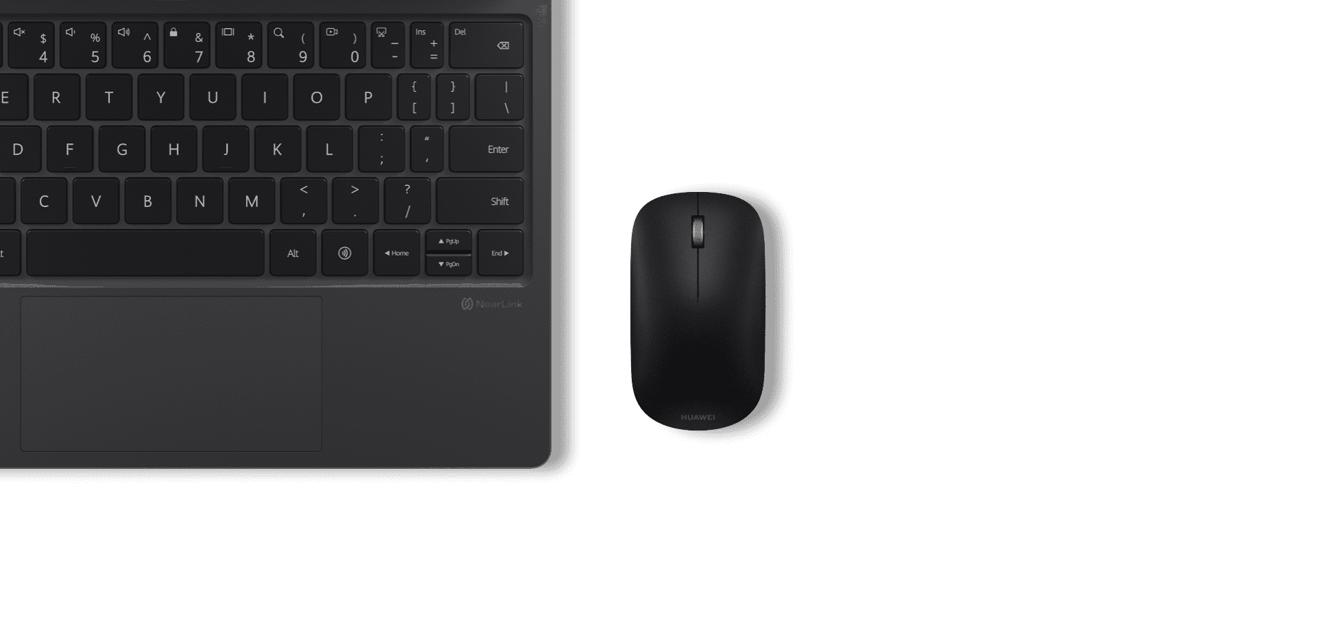 HUAWEI Wireless Mouse NearLink Black, pair with HUAWEI MatePad