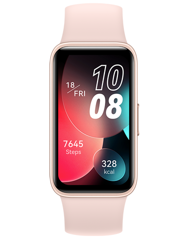 Smartwatch Huawei Band 8 1.47'' Batería Hasta 14 Días Rosa Diseño de la  correa Silicon