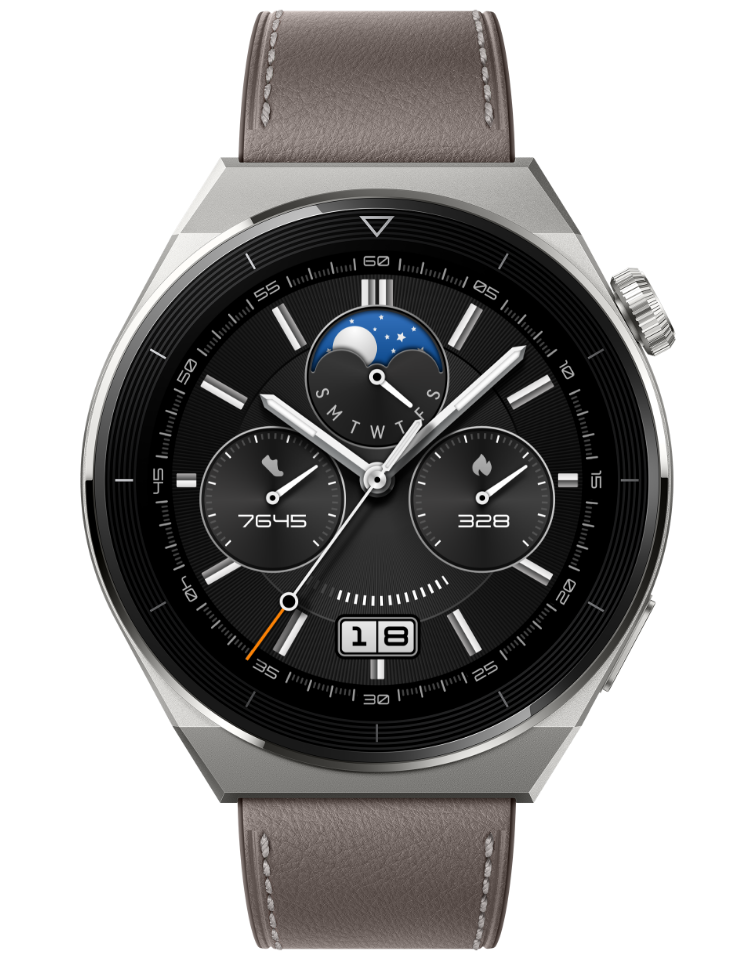 HUAWEI WATCH GT 3 Pro Titanium 46mm Hasta 14 Días de Batería Black