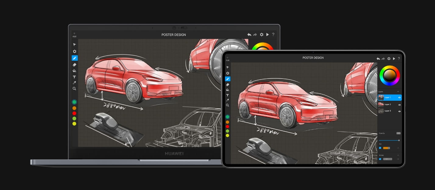 HUAWEI MateBook B3-440 Collaboration