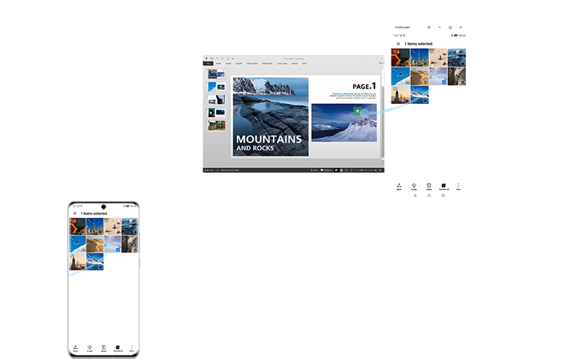 HUAWEI MateStation B520-phone-collaboration