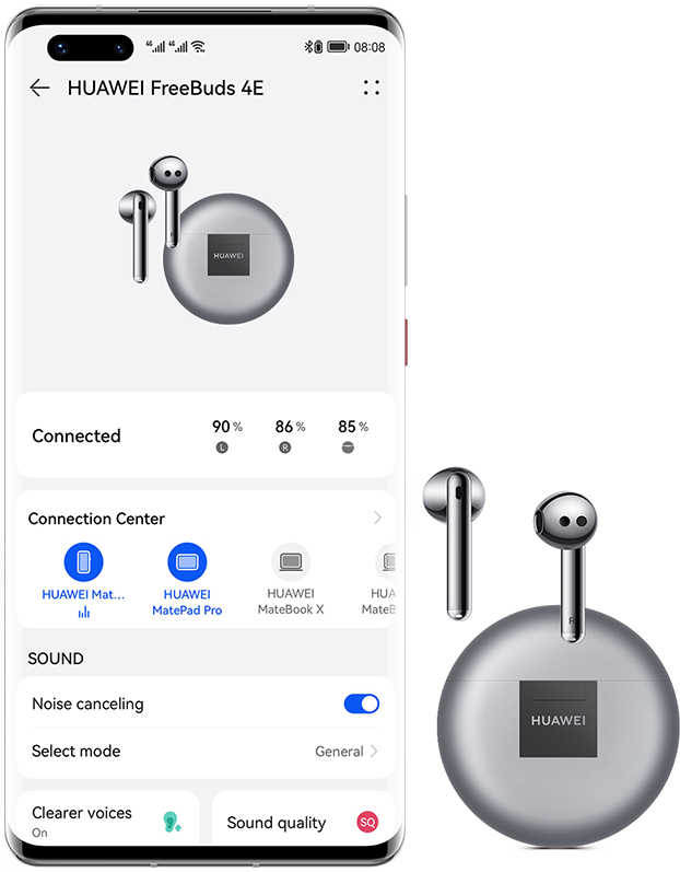 HUAWEI FreeBuds 4E - HUAWEI Global