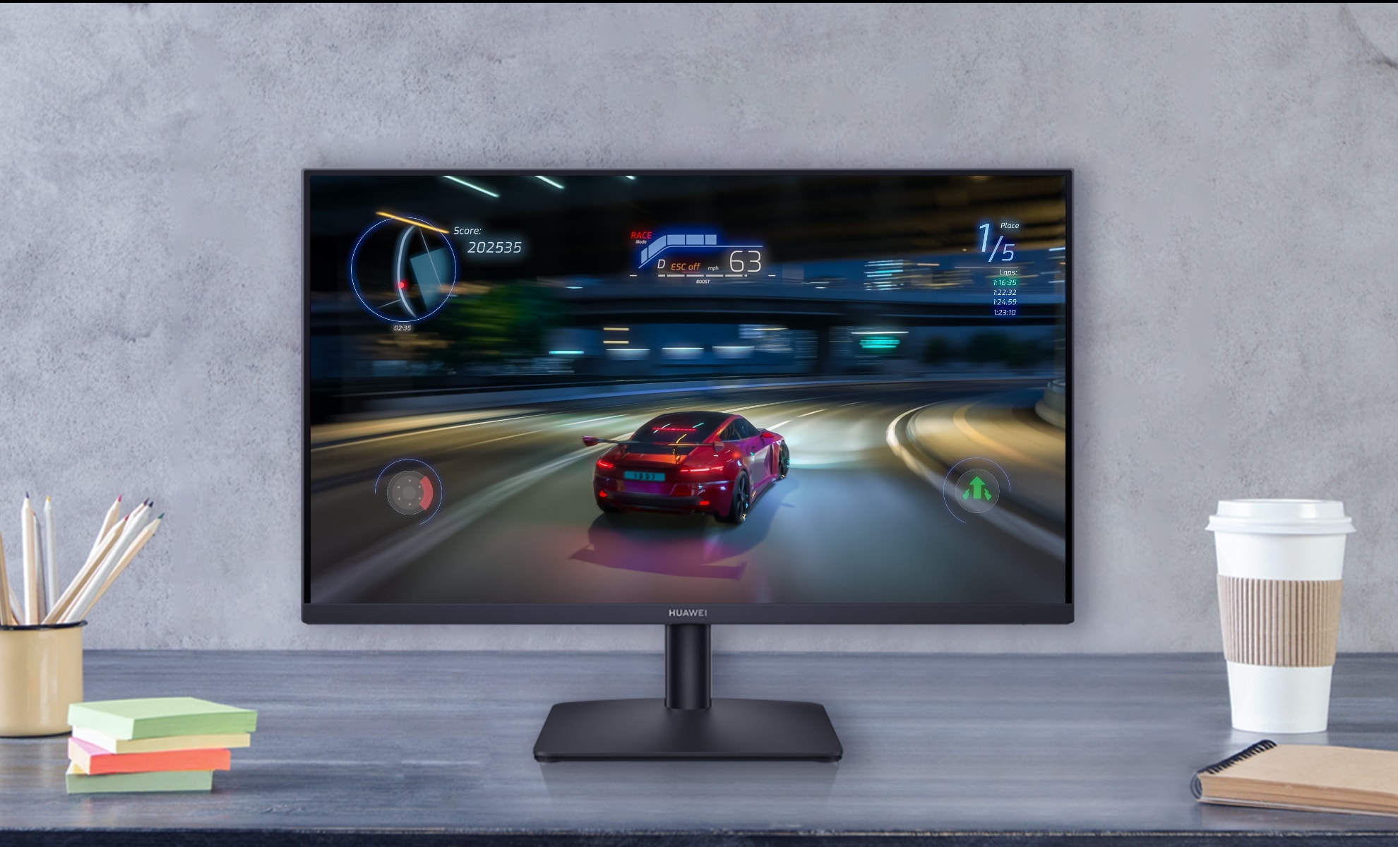 HUAWEI MateView SE 27'' QHD with gaming moment,display the eye-protecting function