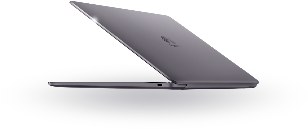 Elegant Huawei MateBook Space gray