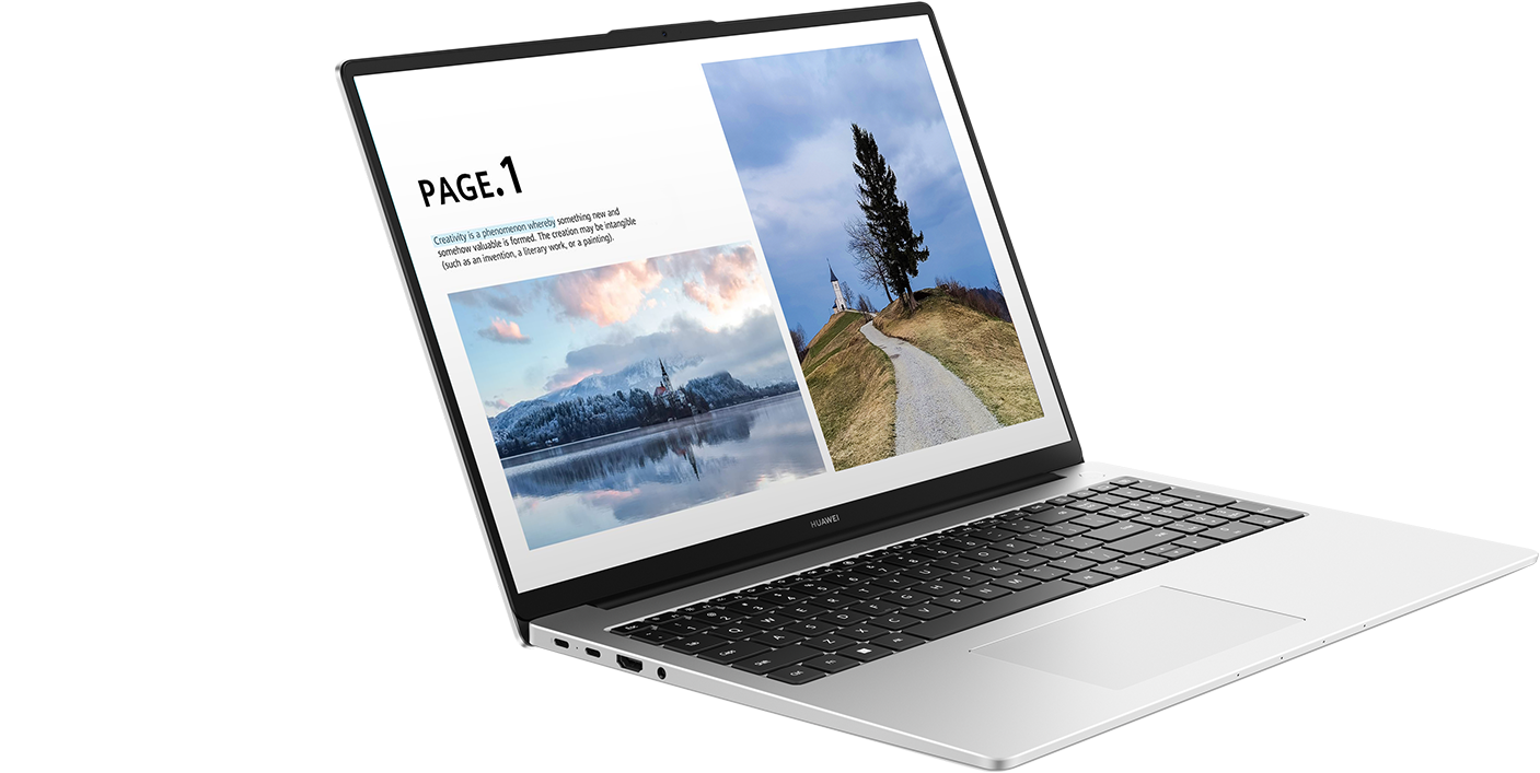 New HUAWEI MateBook D 16 2023 Laptop 16 inch 13th Gen intel Core  Fingerprint