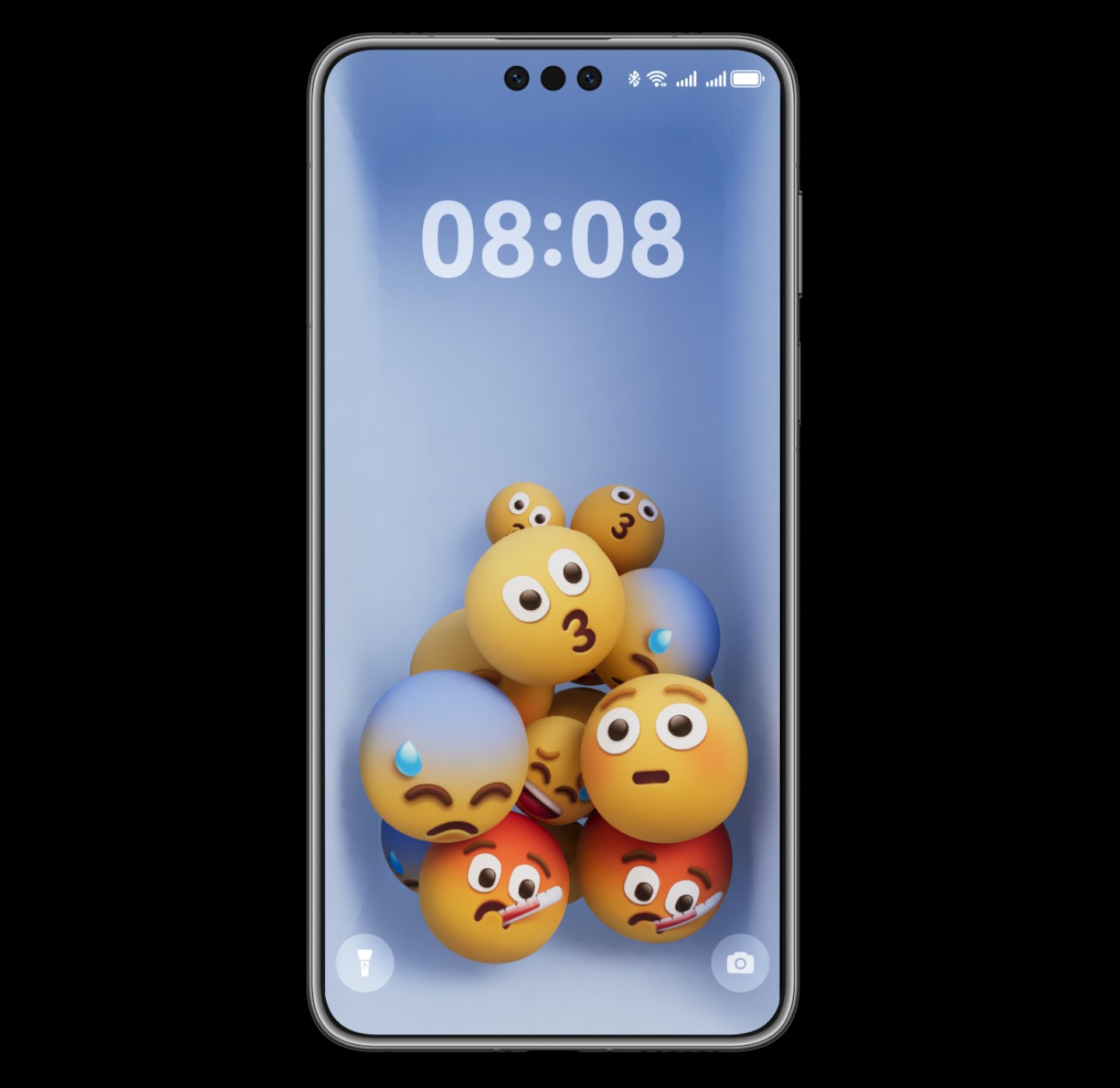 Interactive AI themes on HUAWEI Mate 70 Pro, showcasing fun emojis and air hoops