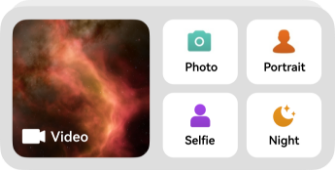 Customisable service widgets of HUAWEI nova 14i, show the smart functions of EMUI 14.2