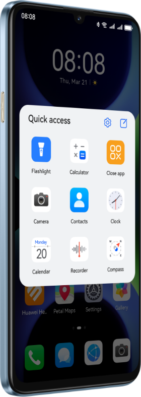 Tool screen on HUAWEI nova Y72S