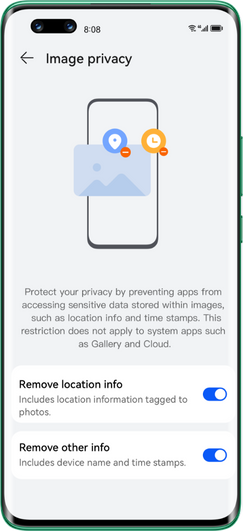 HUAWEI nova 11 Pro privacy protection