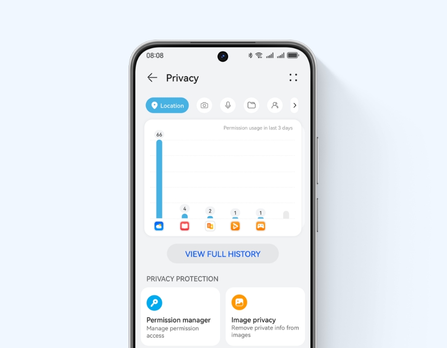 Privacy Centre on HUAWEI nova 14 - 2