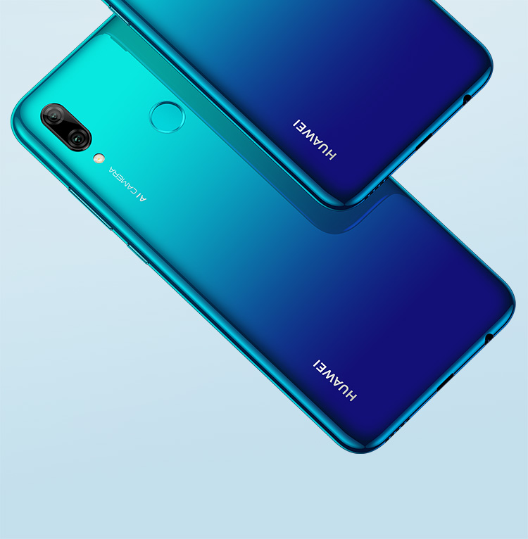 HUAWEI P smart 2019 curved back
