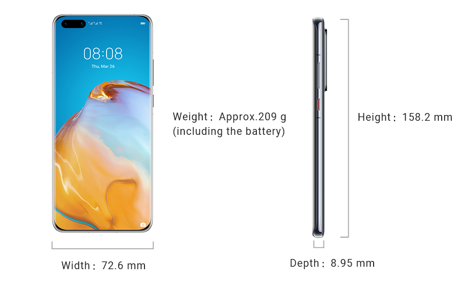 HUAWEI P40 Pro Specifications - HUAWEI Global