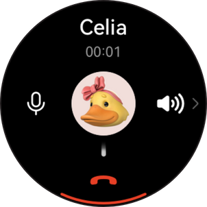 HUAWEI P50 Pocket Cover Screen MeeTime Calls