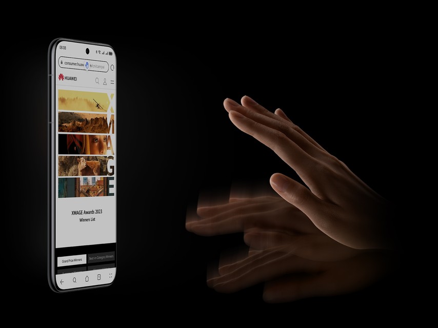 HUAWEI Pura 70 Ultra AI air gesture
